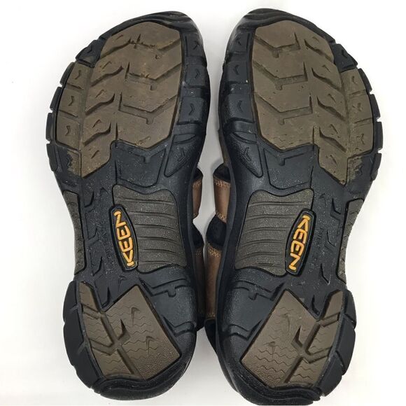 KEEN Newport Brown Leather Waterproof Sport Sandals main image 4